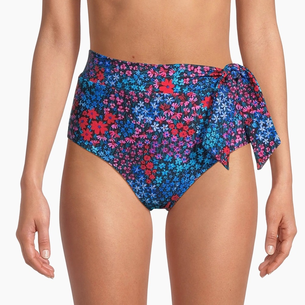 Change of Scenery Knotted High-Rise Bikini Bottom